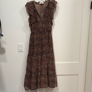 BB Dakota Multicolor Floral Maxi Dress